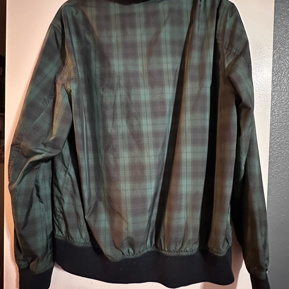 American Eagle Green & Black Plaid Jacket - Picture 4 of 4